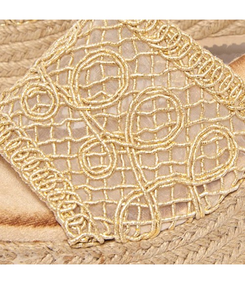 Sandalia De Plataforma Para Mujer Montevita Wokespar 105005