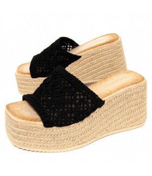 Sandalia De Plataforma Para Mujer Montevita Wokespar 105006