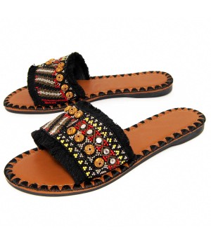 Sandalia Plana Para Mujer Montevita Indiplasa 105001