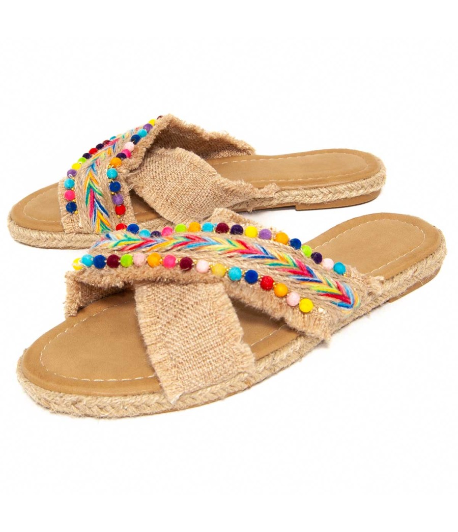 Sandalia Plana Para Mujer Montevita Indiplasa2 105002