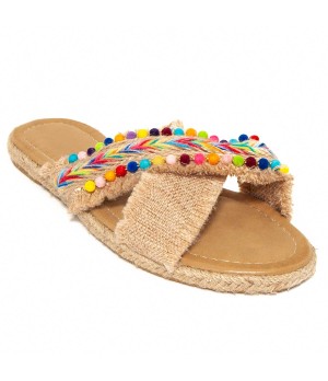 Sandalia Plana Para Mujer Montevita Indiplasa2 105002