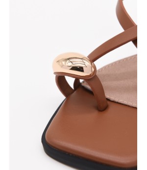 SANDALIAS PLANAS CON HEBILLA PARA MUJER MONTEVITA GANCI 105023