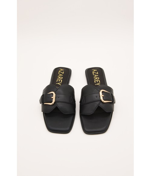 SANDALIAS PLANAS CON HEBILLA PARA MUJER MONTEVITA SALEDER 105025