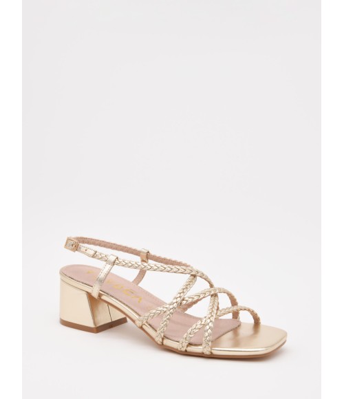 SANDALIAS DE TACON CON TIRAS PARA MUJER MONTEVITA GRINIE 105027