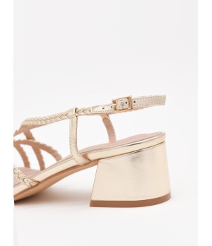 SANDALIAS DE TACON CON TIRAS PARA MUJER MONTEVITA GRINIE 105027