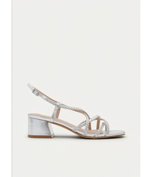 SANDALIAS DE TACON CON TIRAS PARA MUJER MONTEVITA GRINIE 105028