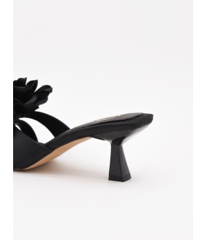 MULES DE TACON CON FLOR PARA MUJER MONTEVITA POSTA 105031