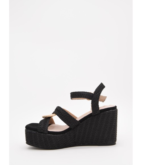 SANDALIAS DE CUNA CON FORMA PARA MUJER MONTEVITA PRETIR 105040