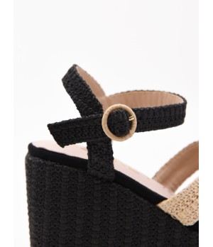 SANDALIAS DE CUNA CON FORMA PARA MUJER MONTEVITA PRETIR 105040