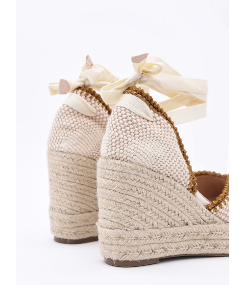 Sandalias De Cuna Con Cintas Al Tobillo Para Mujer Montevita Maestre 105048