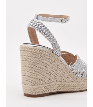 Sandalias De Cuna Alta Con Tiras Trenzadas Para Mujer Montevita Picasor 105061