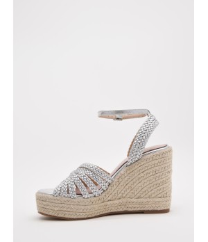 Sandalias De Cuna Alta Con Tiras Trenzadas Para Mujer Montevita Picasor 105061
