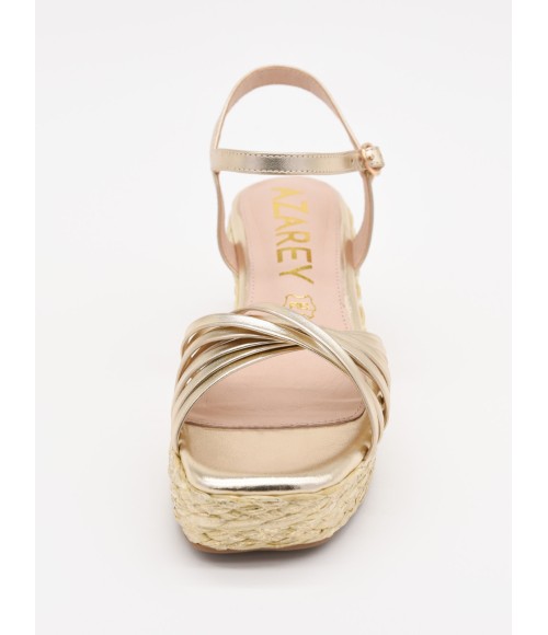 Sandalias De Cuna Tejida Para Mujer Montevita Alema 105065