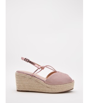 Sandalias De Cuna Con Tiras Cruzadas Para Mujer Montevita Occio 105055