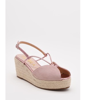 Sandalias De Cuna Con Tiras Cruzadas Para Mujer Montevita Occio 105055