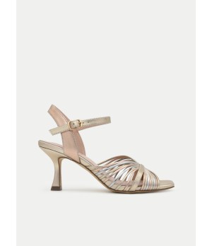 Sandalia Tacon Fino Para Mujer Montevita Jarene 105114