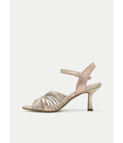 Sandalia Tacon Fino Para Mujer Montevita Jarene 105114