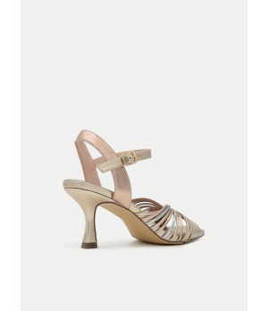 Sandalia Tacon Fino Para Mujer Montevita Jarene 105114