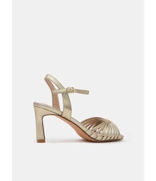 Sandalia Tacon Fino Para Mujer Montevita Mitere 105118