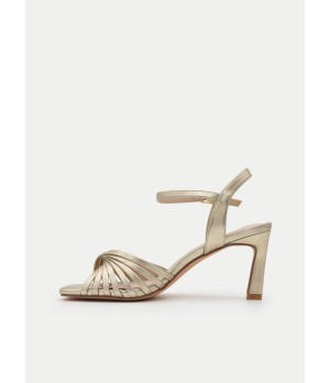 Sandalia Tacon Fino Para Mujer Montevita Mitere 105118