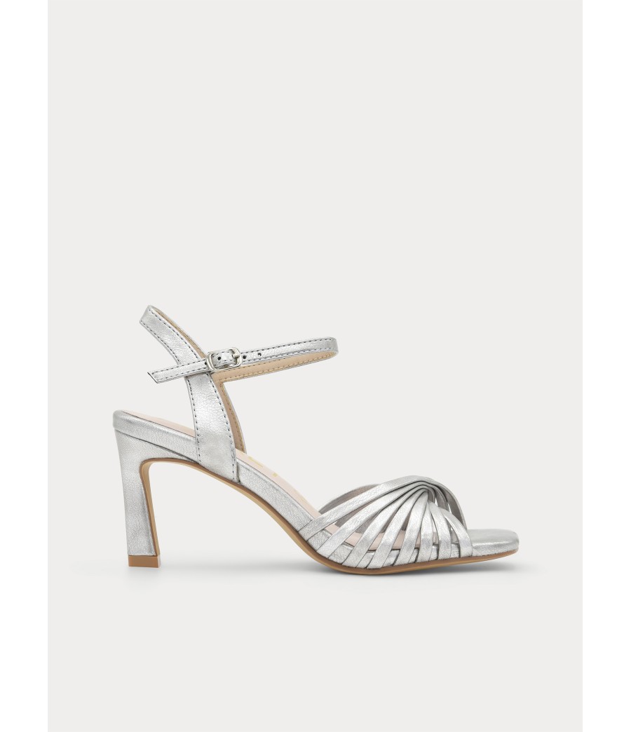 Sandalia Tacon Fino Para Mujer Montevita Mitere 105120