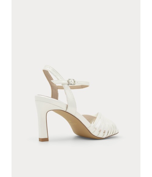 Sandalia Perla Tacon Fino Elegante Para Mujer Montevita Mitere 105121