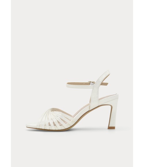 Sandalia Perla Tacon Fino Elegante Para Mujer Montevita Mitere 105121