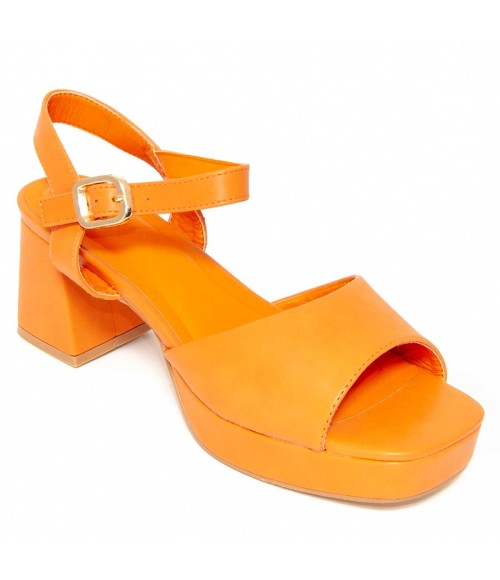 Sandalia De Tacon Para Mujer Montevita Comodosan 105012