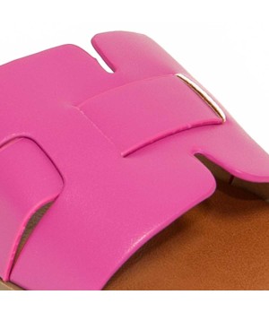 Sandalia Plana Acolchada De Color Rosa Para Mujer Montevita Plasi 105280