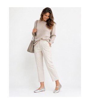 Bailarina Merceditas Para Mujer Color Plateado Montevita Romaza 105316
