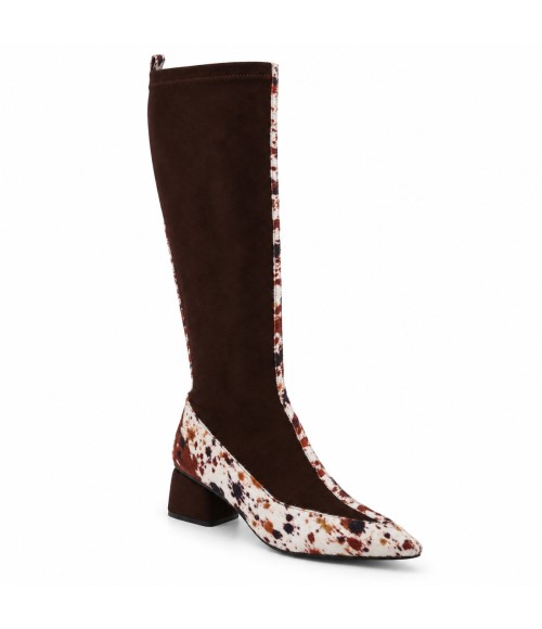 Bota Alta Negra Vaca con Tacon Montevita 105341