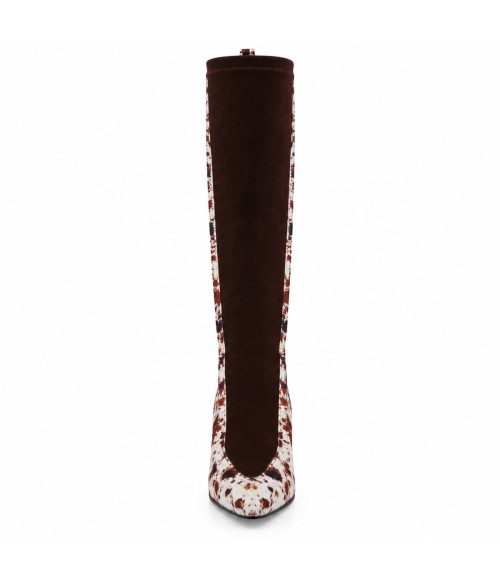 Bota Alta Negra Vaca con Tacon Montevita 105341