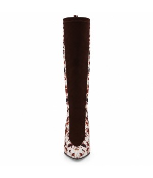 Bota Alta Negra Vaca con Tacon Montevita 105341