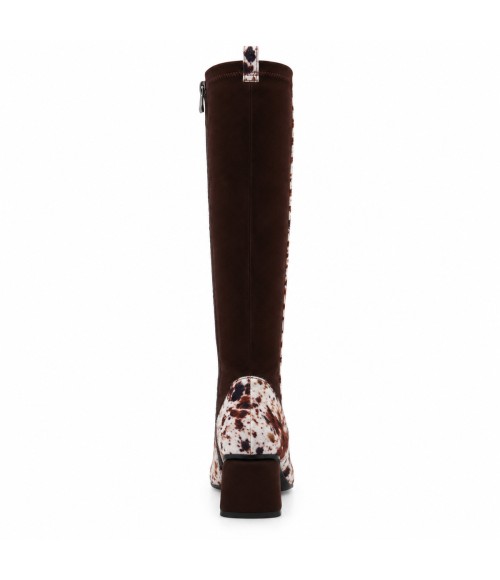 Bota Alta Negra Vaca con Tacon Montevita 105341