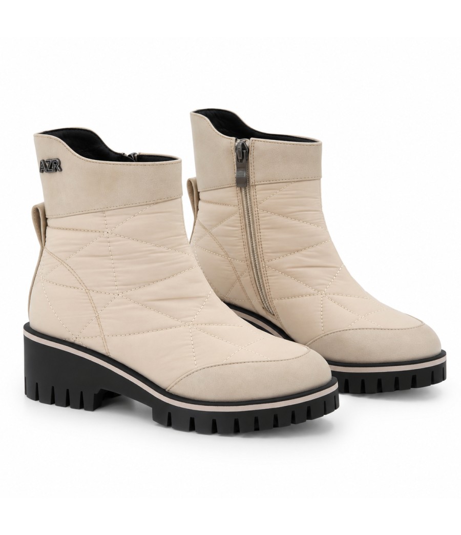 Botin Hielo Acolchado Suela Track Comodo Montevita 105386
