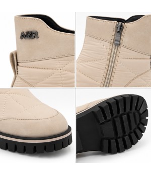 Botin Hielo Acolchado Suela Track Comodo Montevita 105386