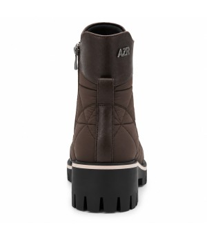Botin Marron Acolchado Suela Track Comodo Montevita 105388