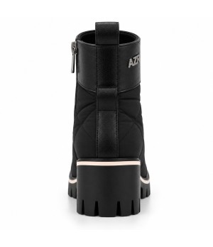 Botin Negro Acolchado Suela Track Comodo Montevita 105397