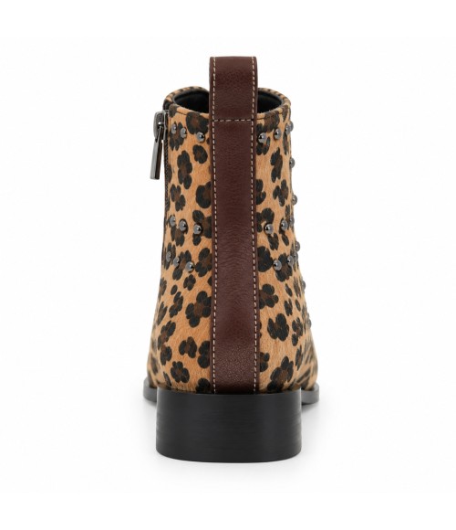 Botin Leopardo con Tachas y Punta Fina Montevita 105387