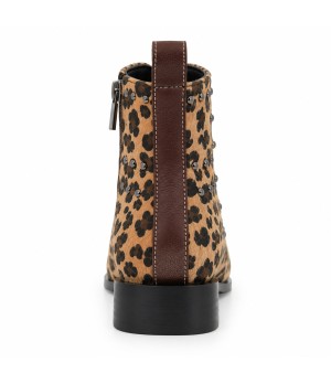 Botin Leopardo con Tachas y Punta Fina Montevita 105387