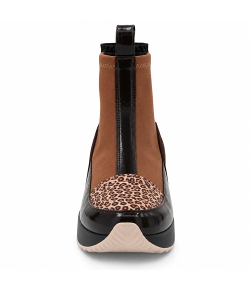 Botin Marron Leopardo Cuna Deportivo Montevita 105392