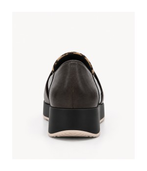 Mocasin Marron Leopardo Cuna Confort Montevita 105429