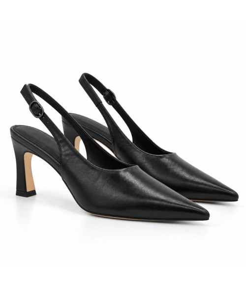 Salon Destalonado Negro Tacon Fino Elegante Montevita 105441