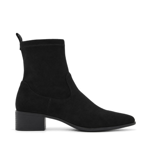 Botin Ante Negro con Tacon Bajo Montevita 105486