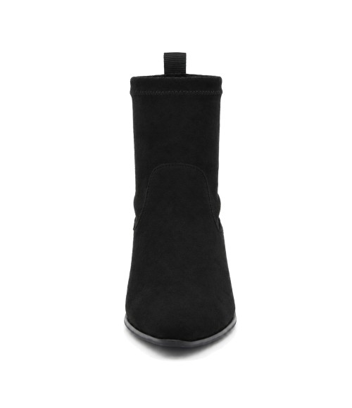 Botin Ante Negro con Tacon Bajo Montevita 105486