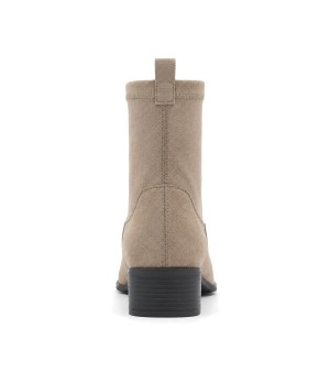 Botin Ante Taupe con Tacon Bajo Montevita 105487