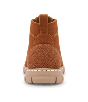 Botin Piel Serraje Cuero con Cordones Purapiel 105490