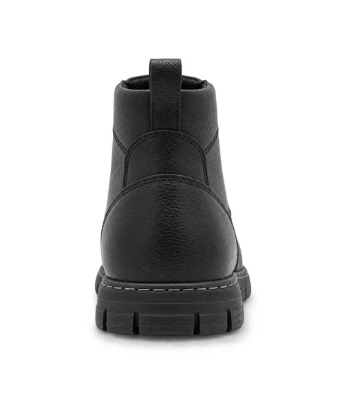 Botin Piel Negro con Cordones Purapiel 105492