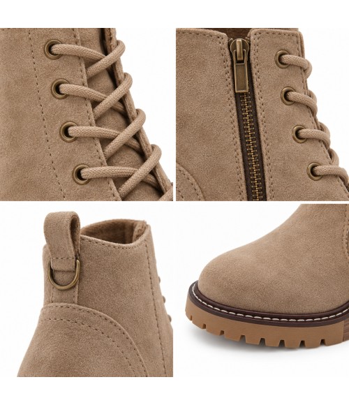 Botin de Piel Mocha con Cremallera Lateral Purapiel 105494