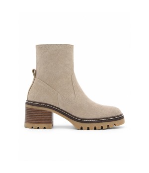 Botin Arenaserraje con Tacon Ancho Purapiel 105501